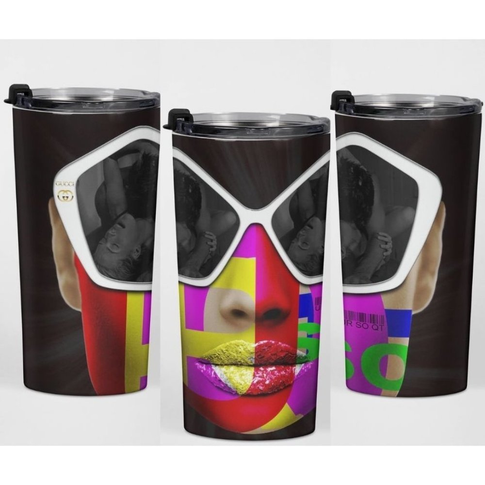 Sensual Reflection Hot & Cold Stainless Steel Tumbler  - 20 oz